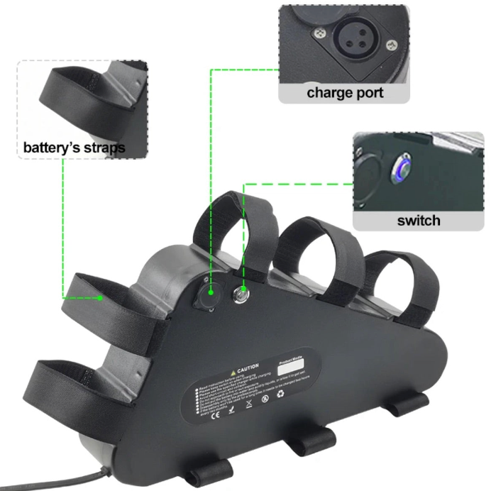 52v 24amp 7c Surge-Ebike Battery