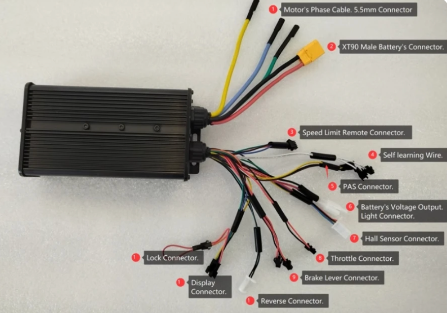 3000w 60a Ebike controller
